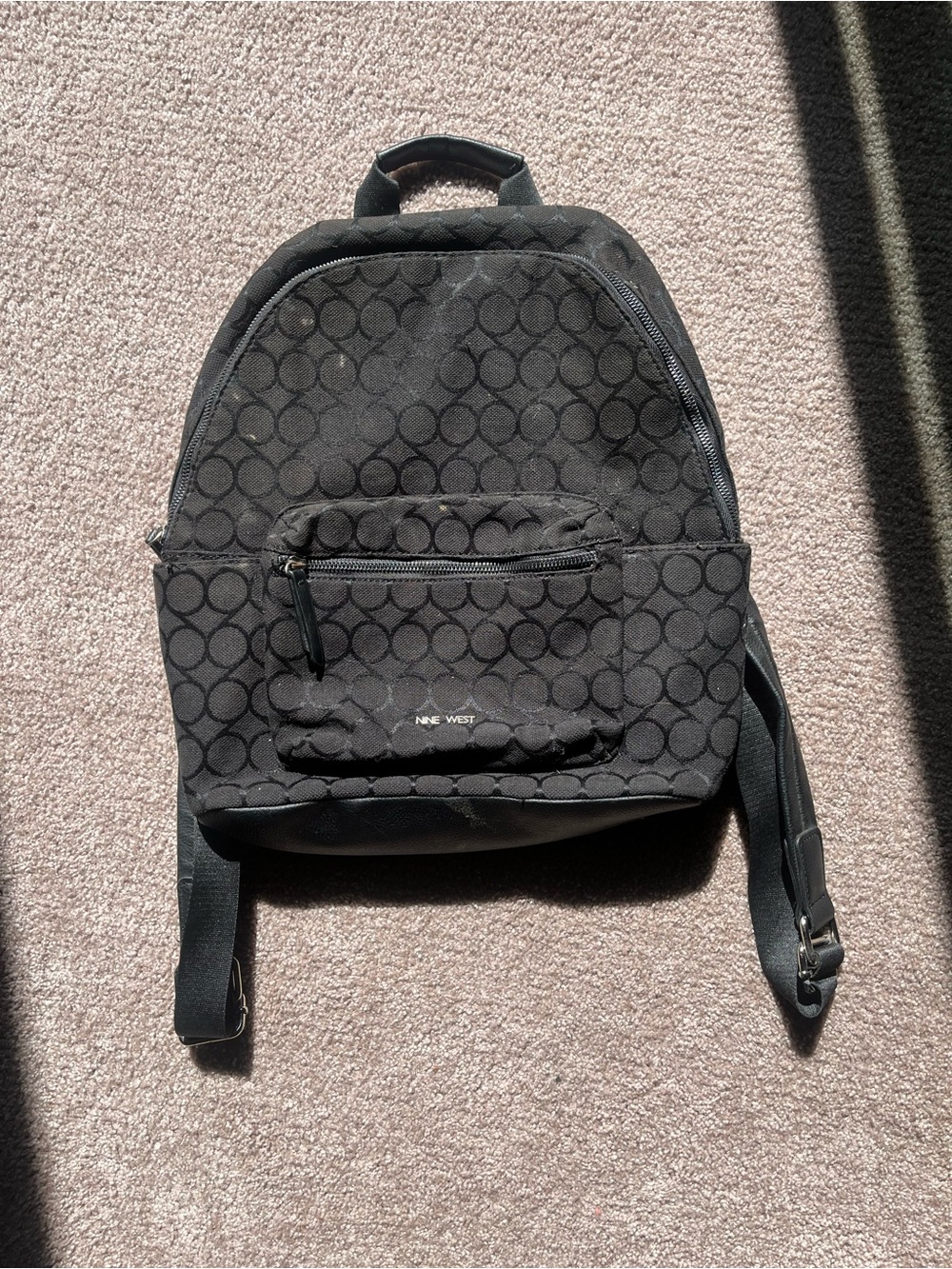 VTG 00’s / Y2K Nine West Black Backpack